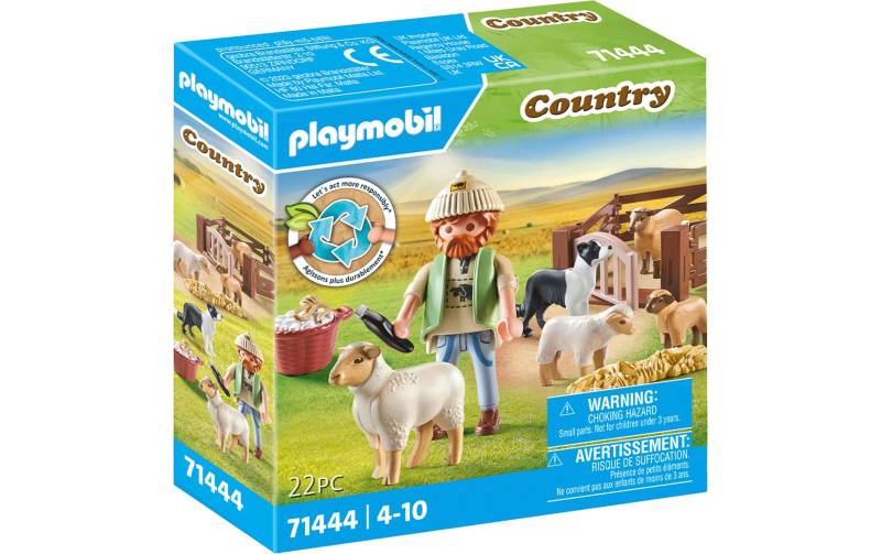 Playmobil® Spielbausteine »Country Junger Schäfer mit Schafen 71444«, (22 St.) von Playmobil®