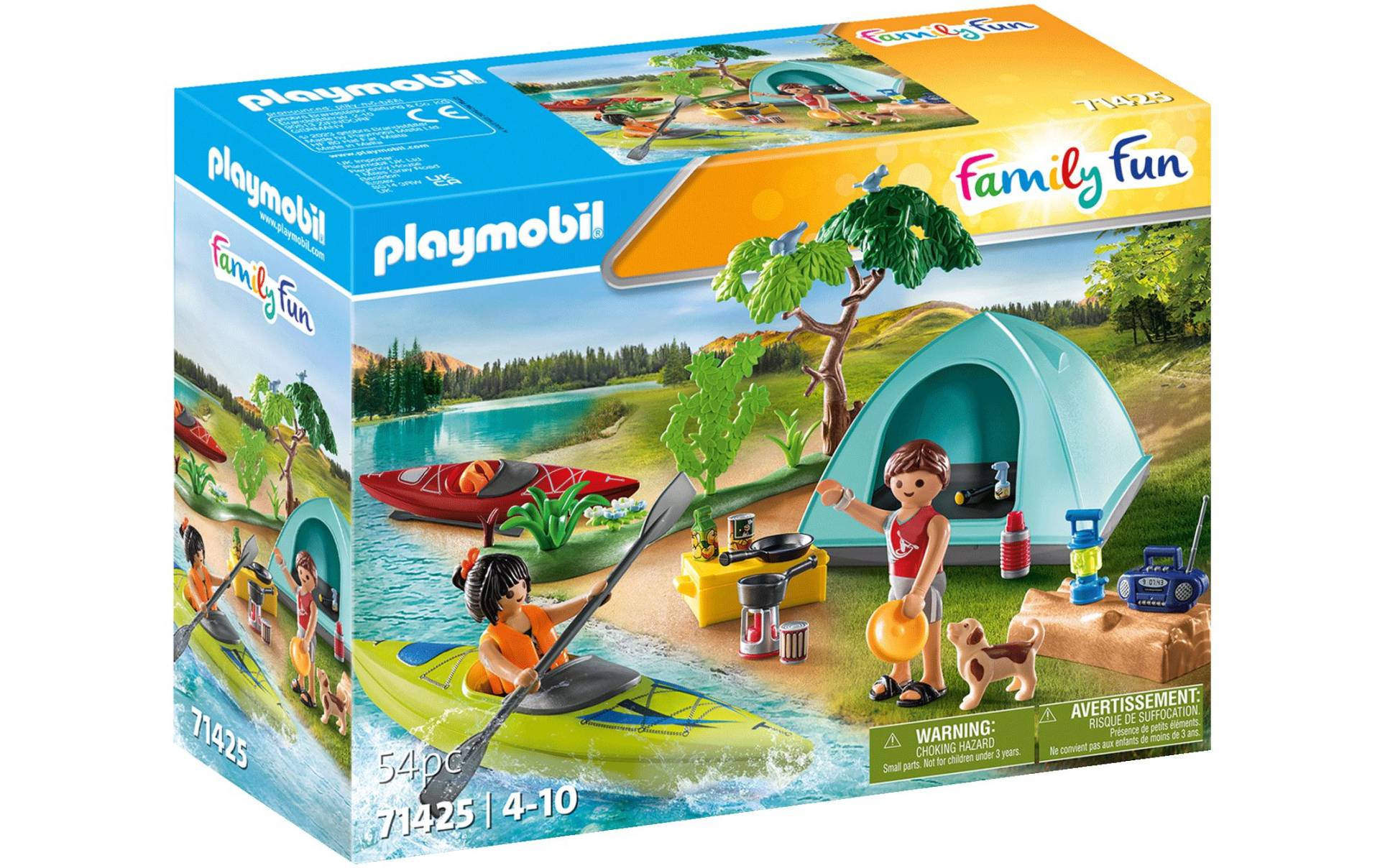 Playmobil® Spielbausteine »Family Fun Zelten 71425«, (54 St.) von Playmobil®