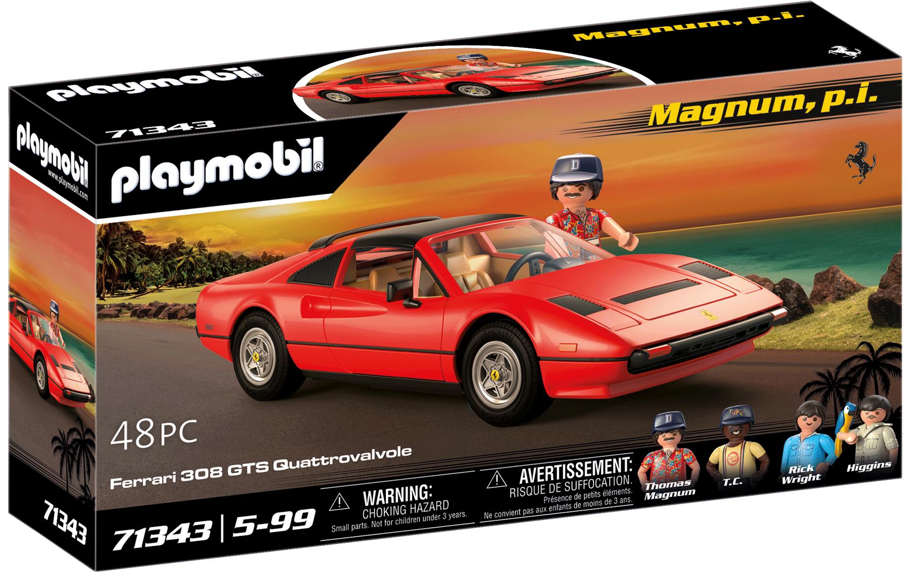 Playmobil® Spielbausteine »Ferrari 308 GTS Quattrovalvole 71343«, (48 St.) von Playmobil®