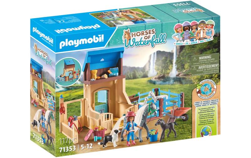 Playmobil® Spielbausteine »Horses of Waterfall Amelia & Whisper mit Pferdebox 71353«, (117 St.) von Playmobil®