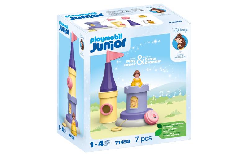 Playmobil® Spielbausteine »Junior & Disney: Belles Spielturm mit Melodie 71458« von Playmobil®