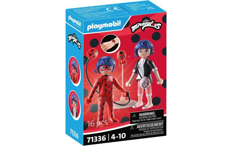 Playmobil® Spielbausteine »Miraculous Marinette & Ladybug 71336«, (16 St.) von Playmobil®