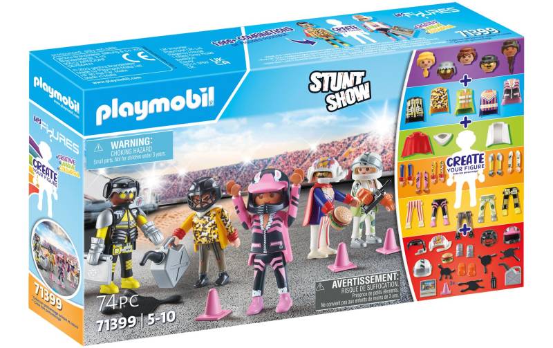 Playmobil® Spielbausteine »My Figures: Stuntshow«, (74 St.) von Playmobil®