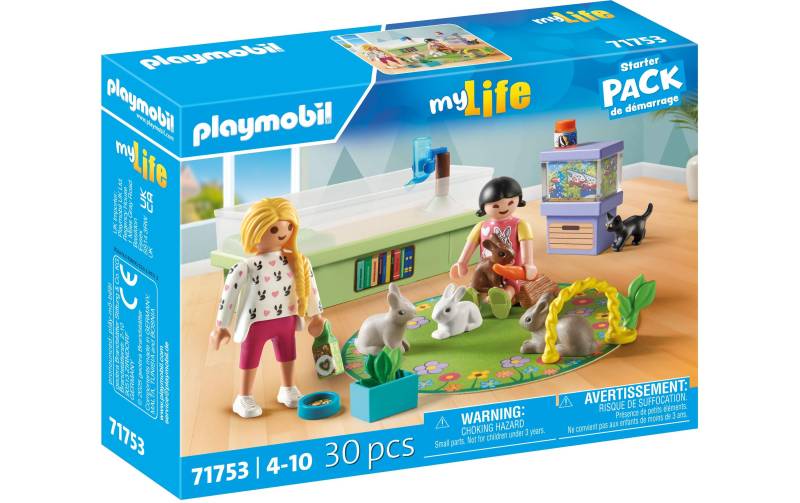 Playmobil® Spielbausteine »My Life Familie mit Hasen 71753«, (30 St.) von Playmobil®