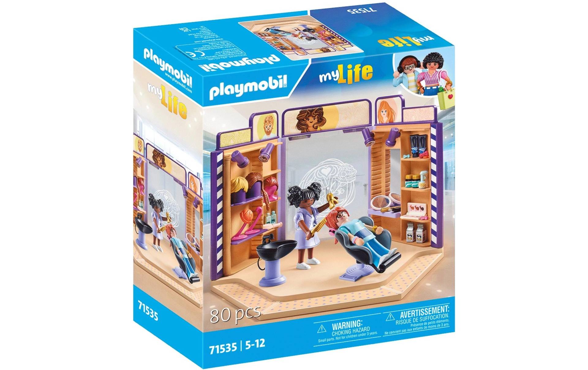 Playmobil® Spielbausteine »My Life Friseursalon 71535«, (80 St.) von Playmobil®