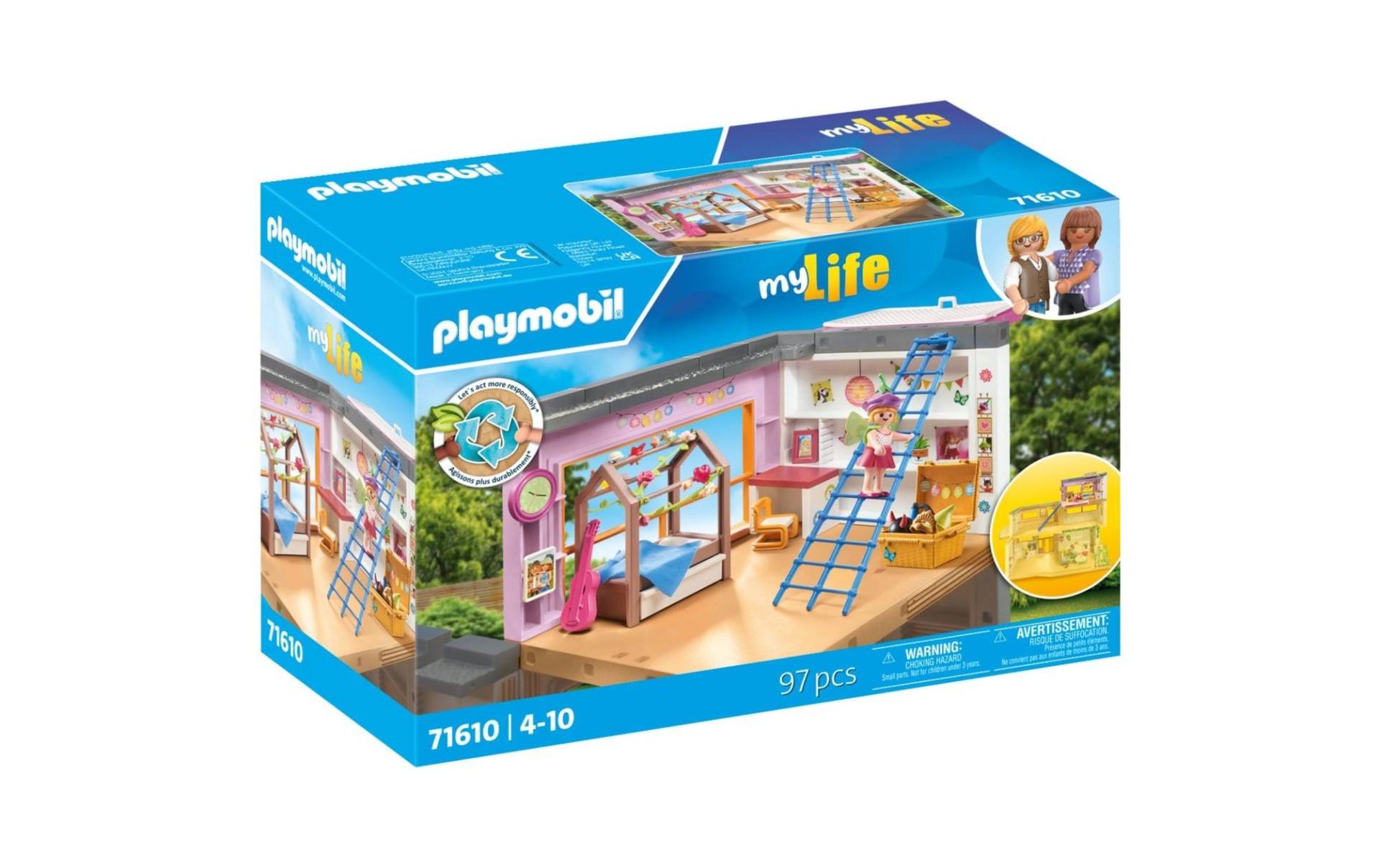 Playmobil® Spielbausteine »My Life Kinderzimmer 71610« von Playmobil®