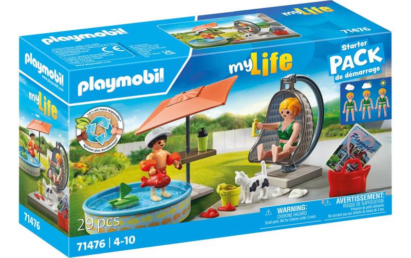 Playmobil® Spielbausteine »My Life Planschspass zu Hause 71476«, (29 St.) von Playmobil®