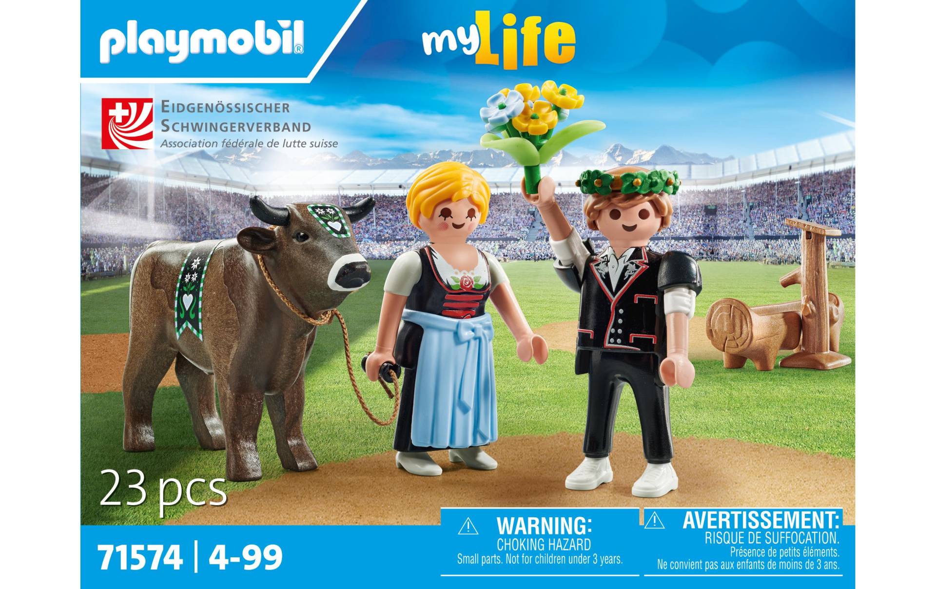 Playmobil® Spielbausteine »My Life Siegerehrung Schwingerkönig 71574«, (23 St.) von Playmobil®