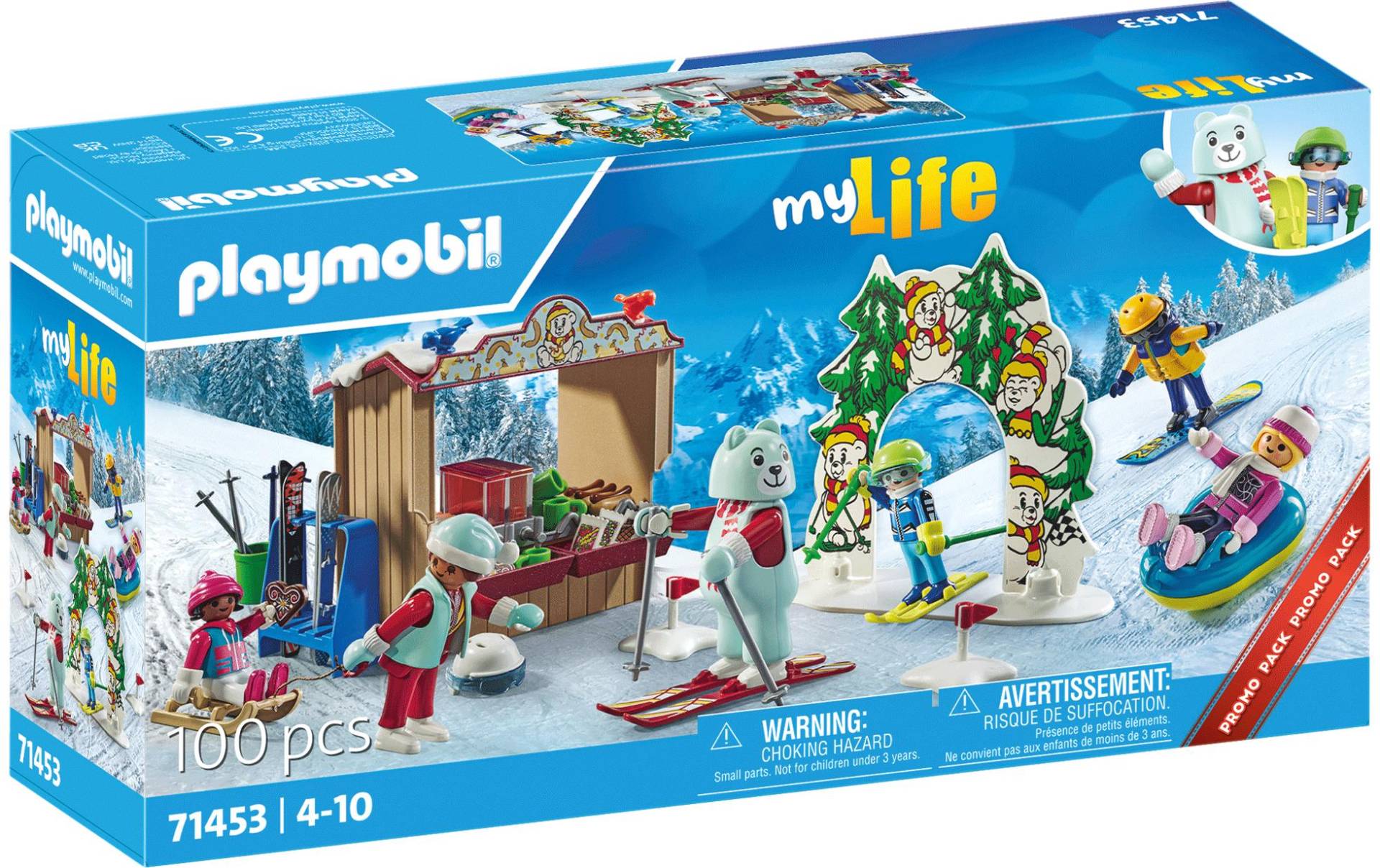 Playmobil® Spielbausteine »My Life Skiwelt 71453«, (100 St.) von Playmobil®