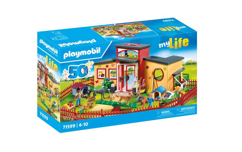 Playmobil® Spielbausteine »My Life Tierhotel Pfötchen 71599«, (72 St.) von Playmobil®