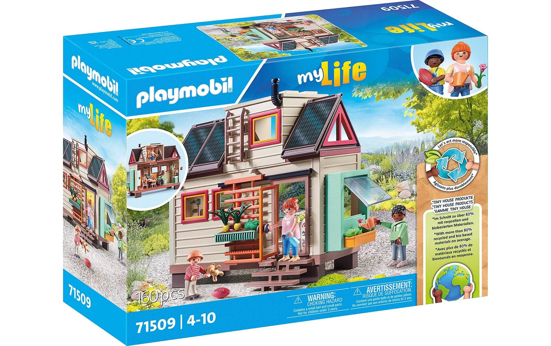 Playmobil® Spielbausteine »My Life Tiny Haus 71509«, (160 St.) von Playmobil®