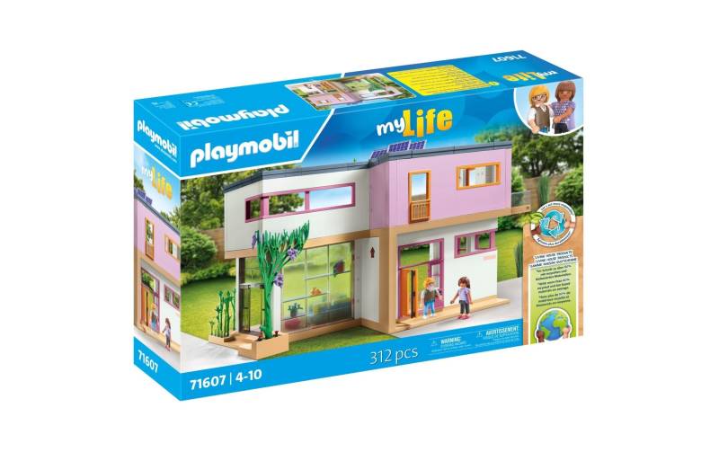 Playmobil® Spielbausteine »My Life Wohnhaus mit Wintergarten 71607«, (312 St.) von Playmobil®