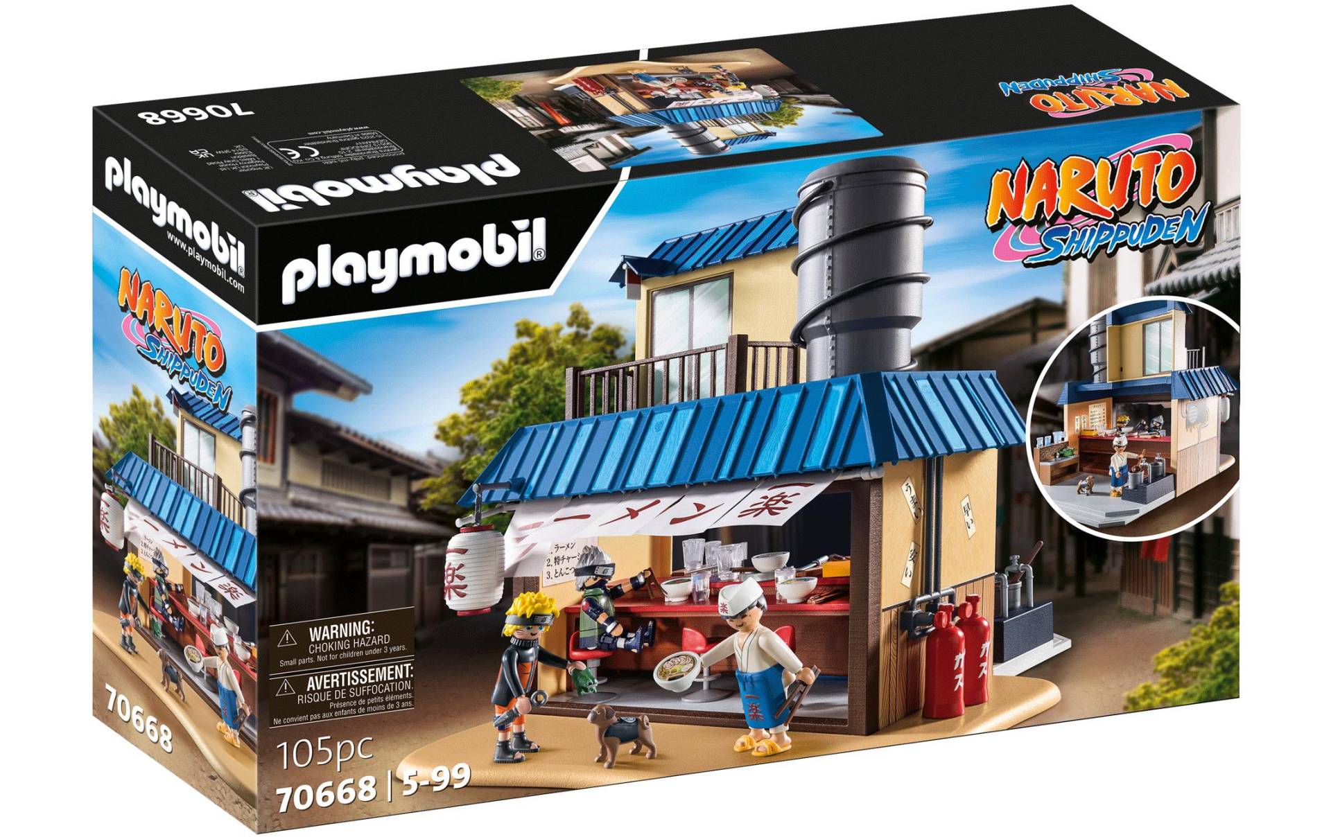 Playmobil® Spielbausteine »Naruto Shippuden Ichiraku Ramen Shop 70668«, (105 St.) von Playmobil®