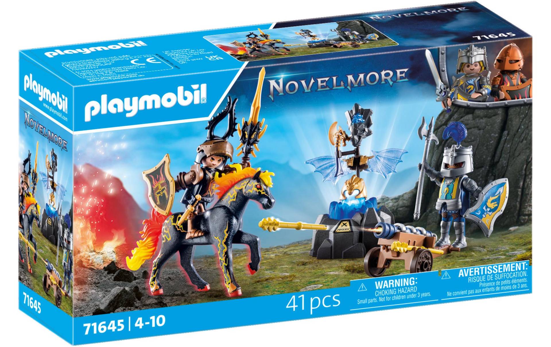 Playmobil® Spielbausteine »Novelmore Bewachung der Rüstung 71645«, (41 St.)