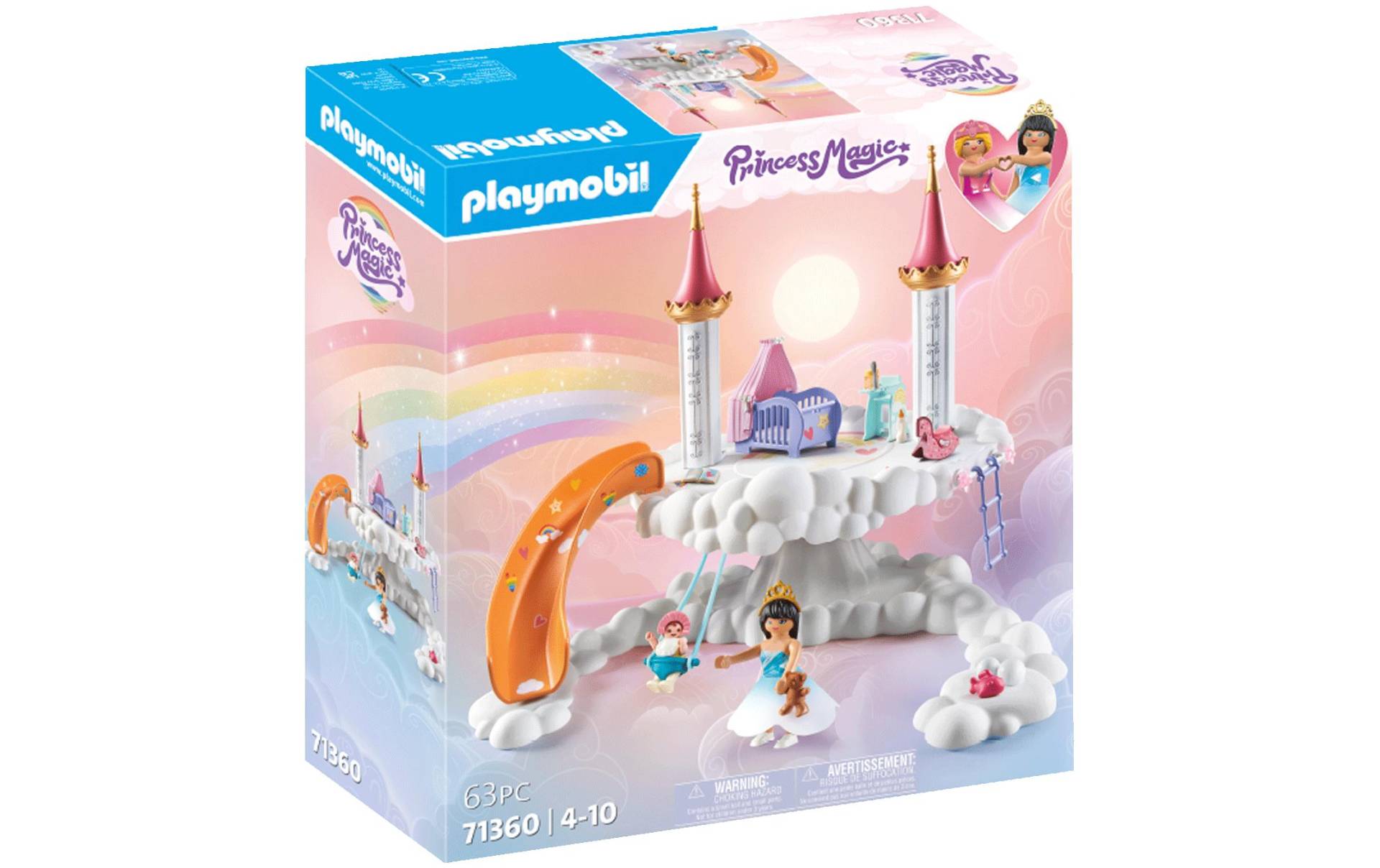 Playmobil® Spielbausteine »Princess Magic Himmlische Babywolke 71360«, (63 St.) von Playmobil®