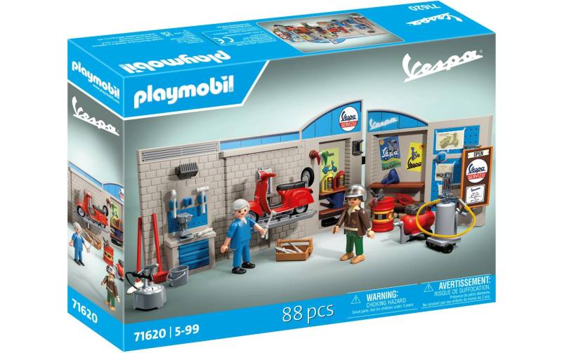 Playmobil® Spielbausteine »Vespa 60er Garage 71620«, (88 St.) von Playmobil®