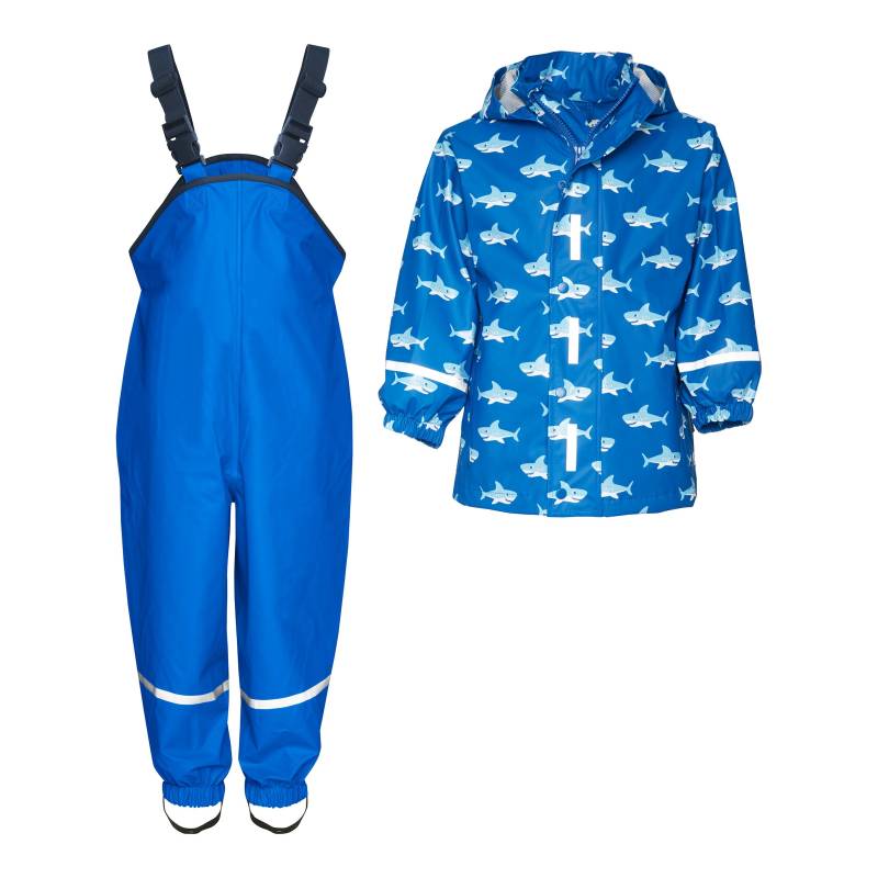 2-tlg. Set Regenjacke und Regenhose Hai von Playshoes