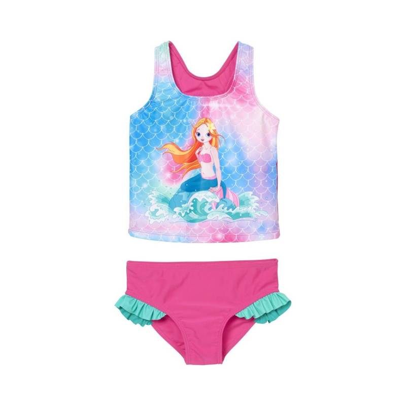 Badeanzug, Zweiteilig, Mit Uv-schutz Mädchen Mermaid Unisex  3-4A von Playshoes