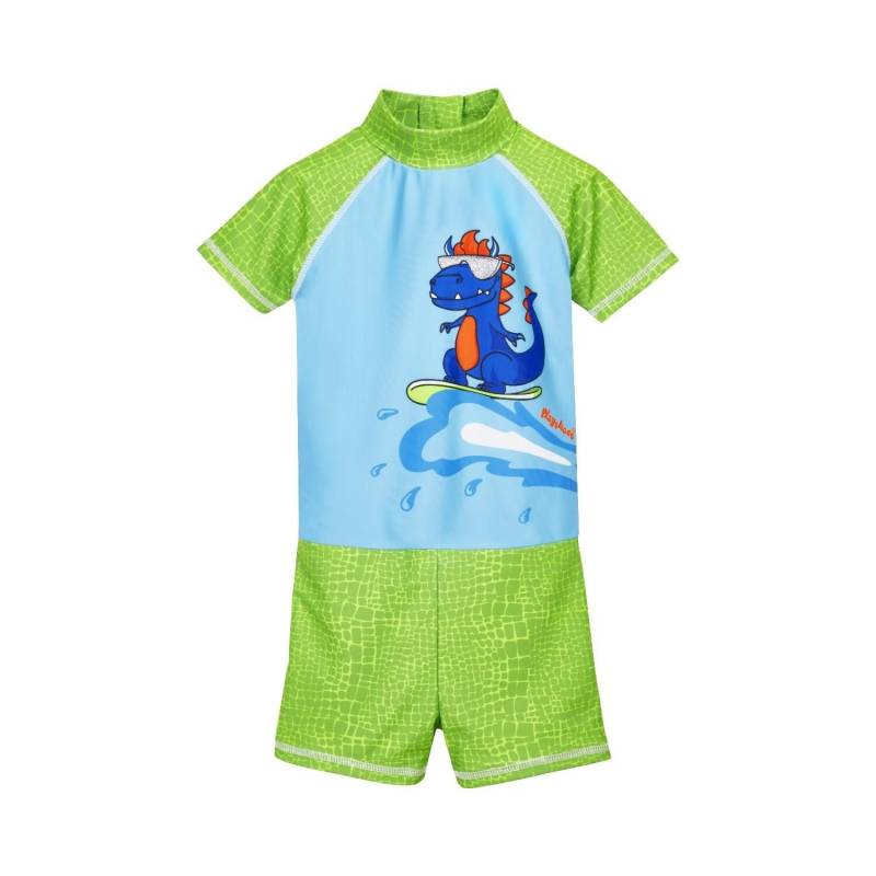 Einteiliger Badeanzug Mit Uv-schutz, Baby Dino Unisex  3-4A von Playshoes