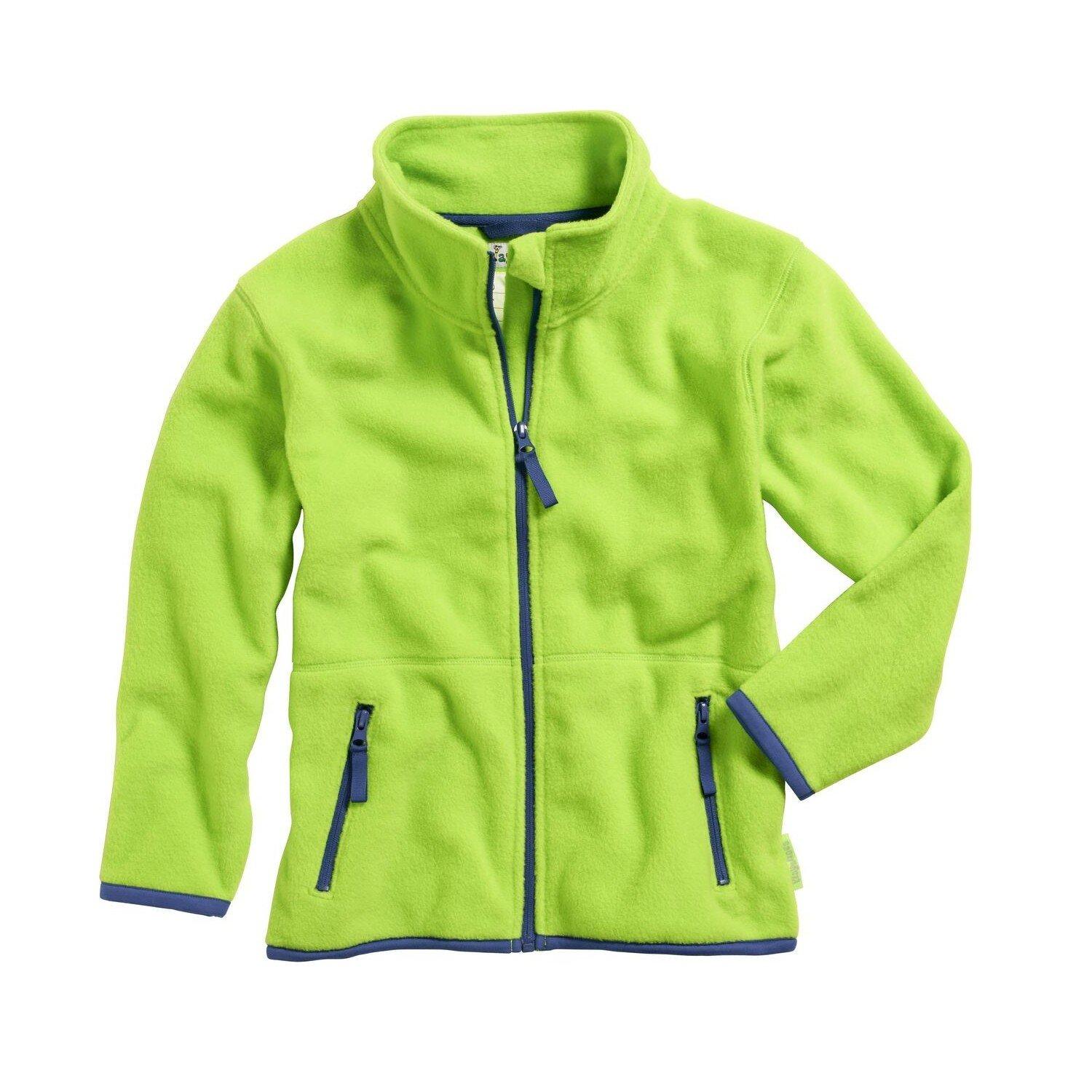 Kontrastreiche Fleecejacke Großes Kind Jungen  5-6A von Playshoes