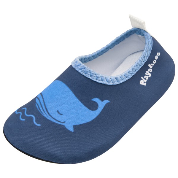 Playshoes - Kid's Barfuß-Schuh Wal - Wassersportschuhe Gr 26/27 blau von Playshoes