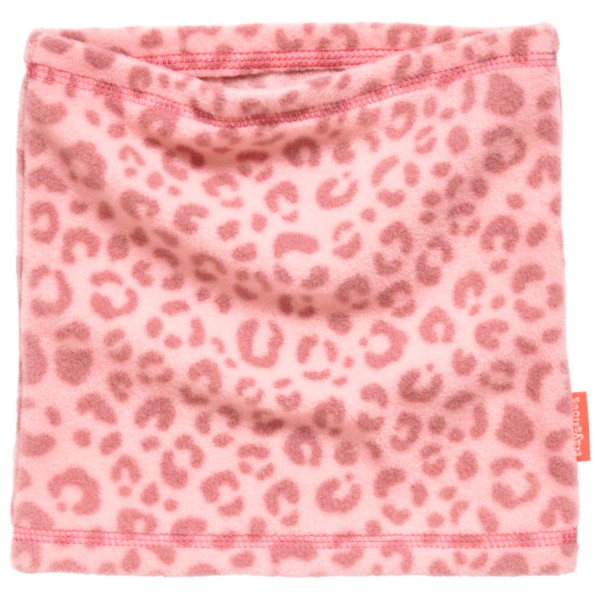 Playshoes - Kid's Fleece-Schlauchschal Leo-Print - Schlauchschal Gr One Size rosa von Playshoes