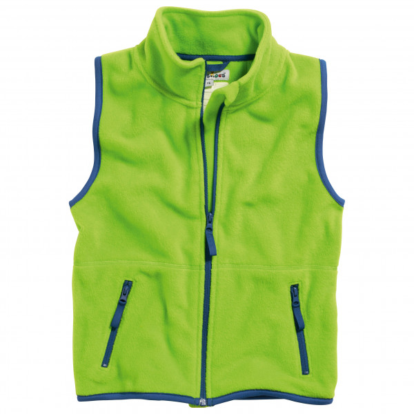 Playshoes - Kid's Fleece-Weste - Fleecegilet Gr 128 grün von Playshoes