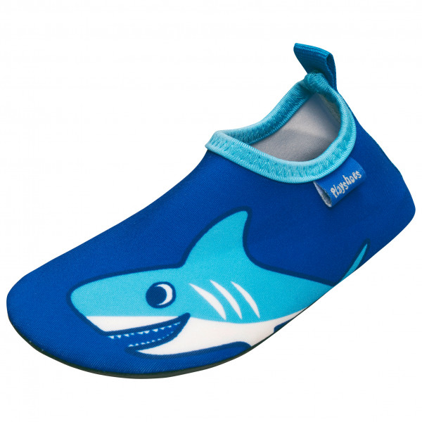 Playshoes - Kid's Barfuß-Schuh Hai - Wassersportschuhe Gr 18/19;20/21;22/23;26/27 blau von Playshoes