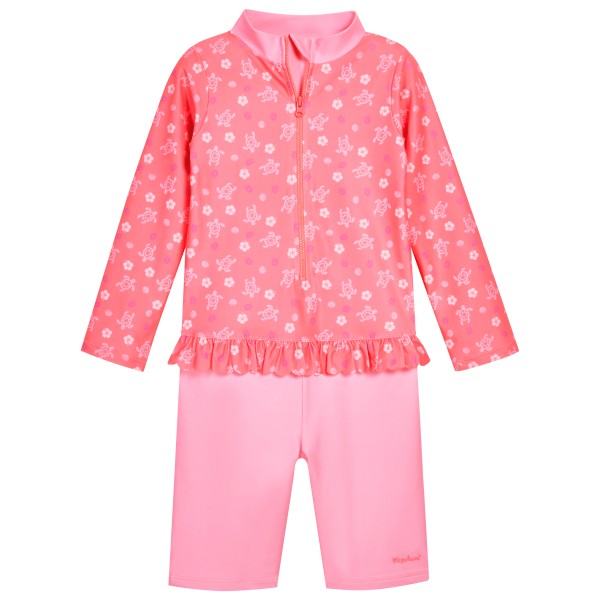 Playshoes - Kid's UV-Schutz Einteiler L/S Hawaii - Lycra Gr 62/68 rosa von Playshoes