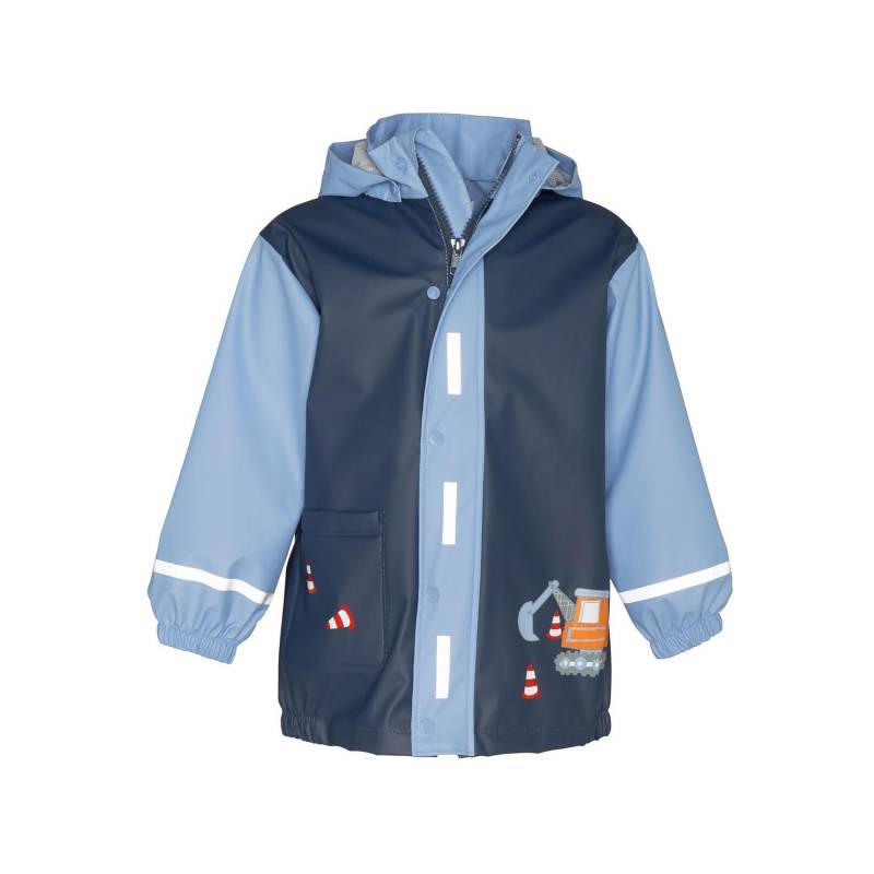 Regenjacke Mit Kapuze Unisex Dunkelblau 98 von Playshoes