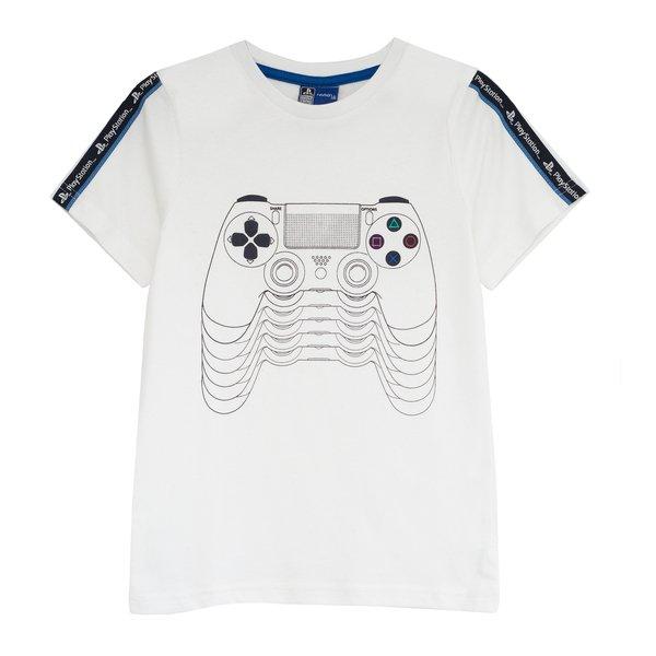 Tshirt Mädchen Weiss 110 von Playstation