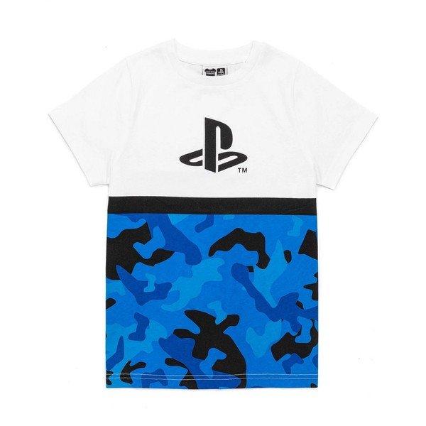 Playstation - TShirt, 158/164, Blau von Playstation