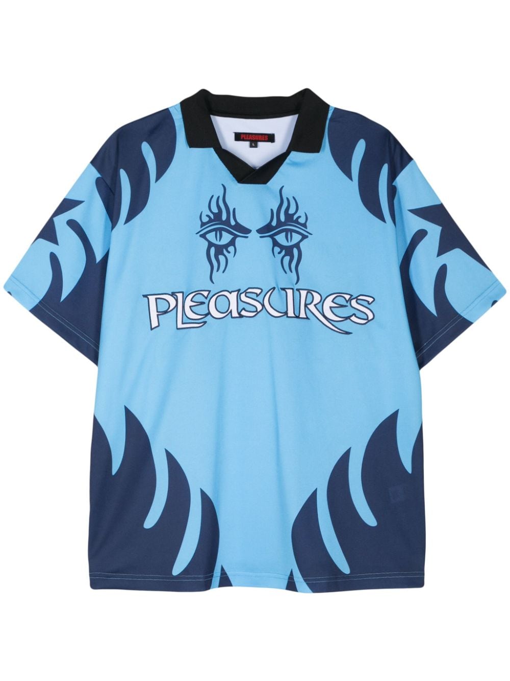 Pleasures Afterlife soccer jersey - Blue von Pleasures