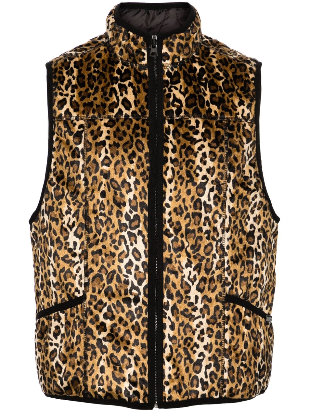 Pleasures Felis reversible vest - Neutrals von Pleasures