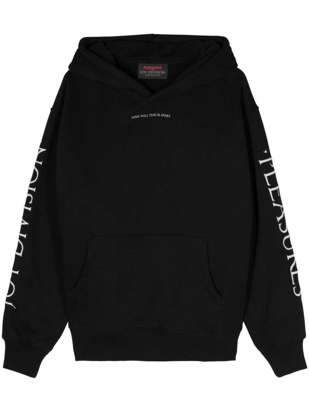 Pleasures Joy Division graphic-print hoodie - Black von Pleasures