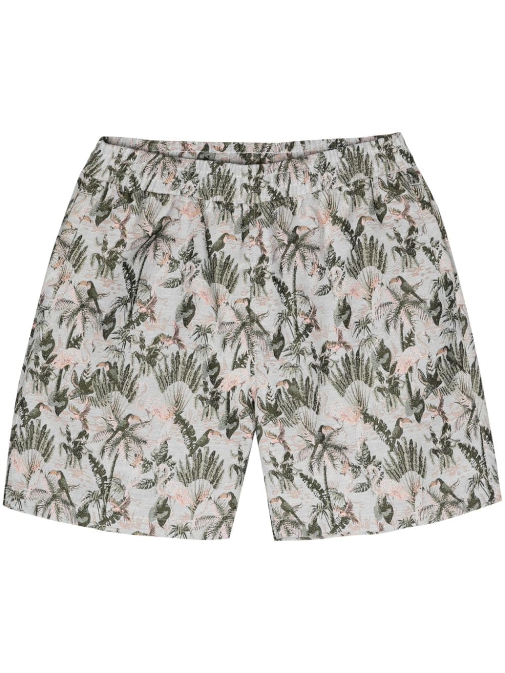 Pleasures Parrot jacquard bermuda shorts - Grey von Pleasures