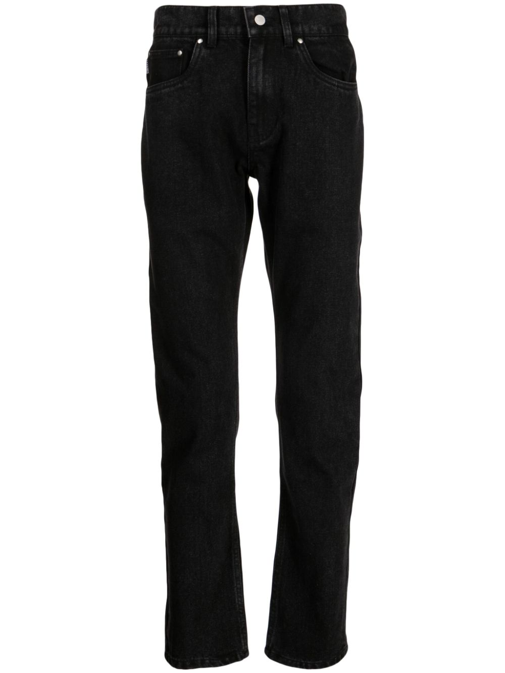 Pleasures x Sonic Youth washing machine mid-rise straight-leg jeans - Black von Pleasures