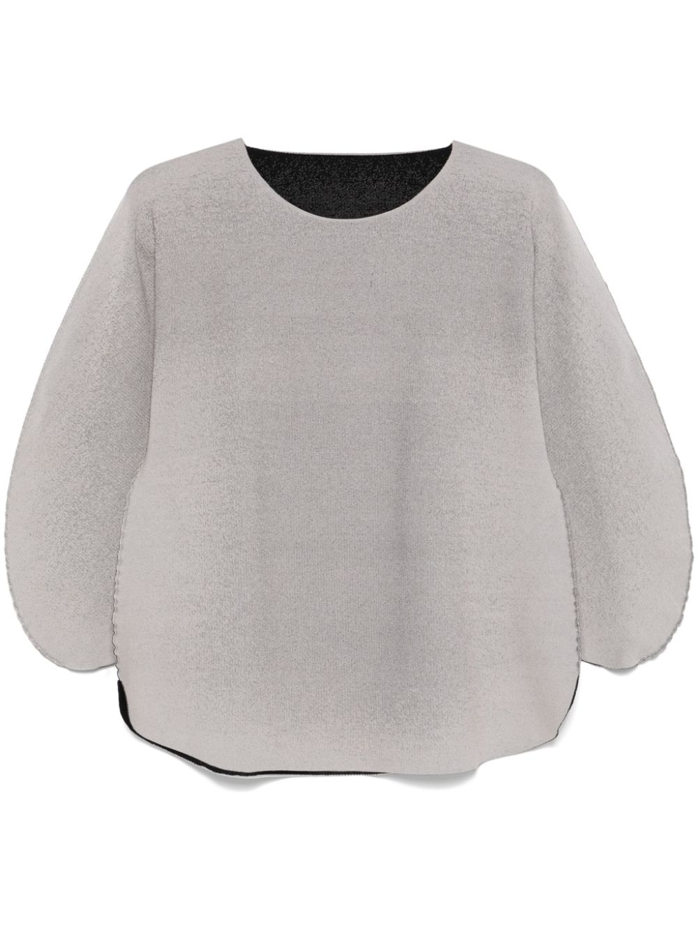 Pleats Please Issey Miyake A Poc Friends tunic - Grey von Pleats Please Issey Miyake