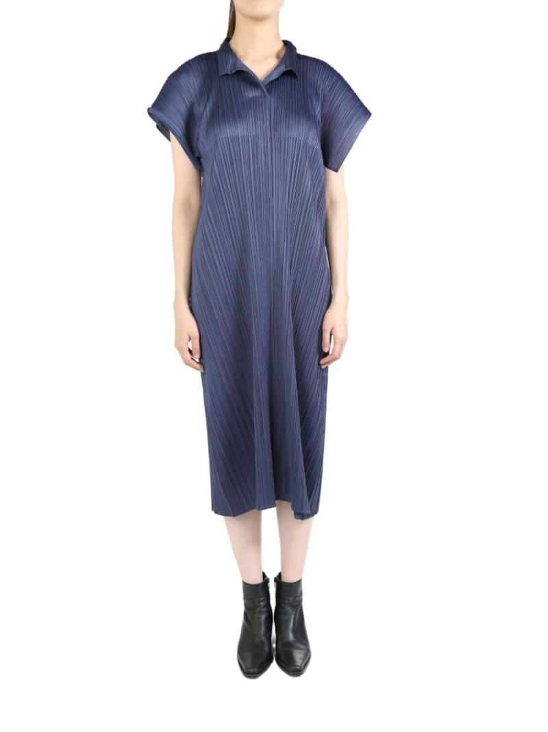 Pleats Please Issey Miyake August dress - Blue von Pleats Please Issey Miyake