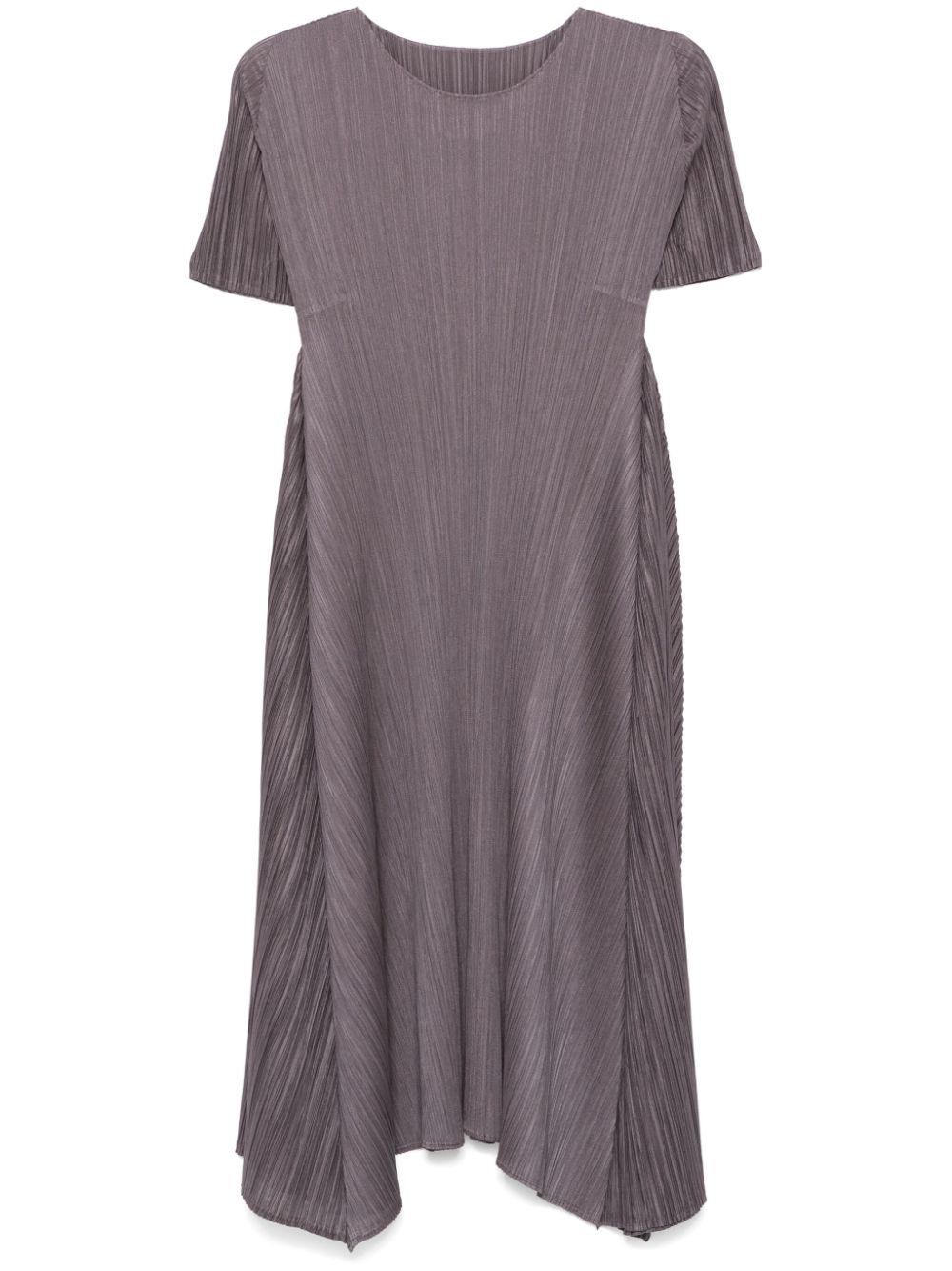 Pleats Please Issey Miyake Efficient Square midi dress - Grey von Pleats Please Issey Miyake