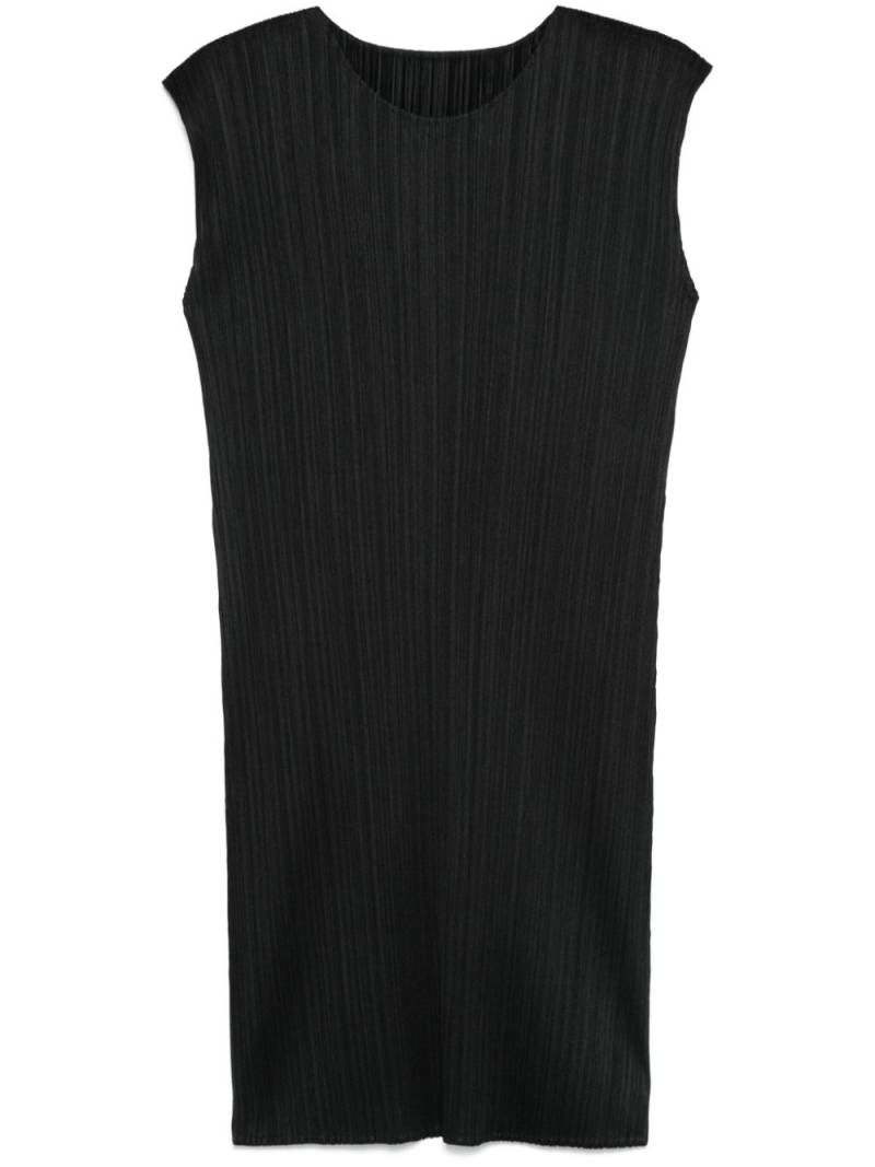 Pleats Please Issey Miyake July midi dress - Black von Pleats Please Issey Miyake