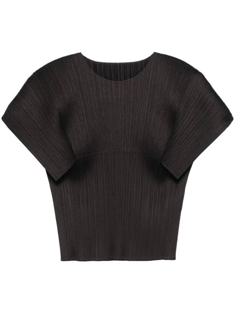 Pleats Please Issey Miyake MC August top - Black von Pleats Please Issey Miyake