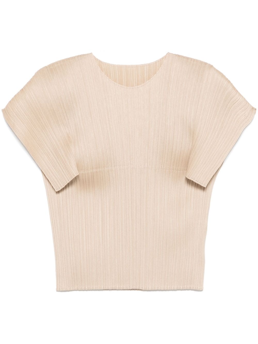 Pleats Please Issey Miyake MC August top - Neutrals von Pleats Please Issey Miyake