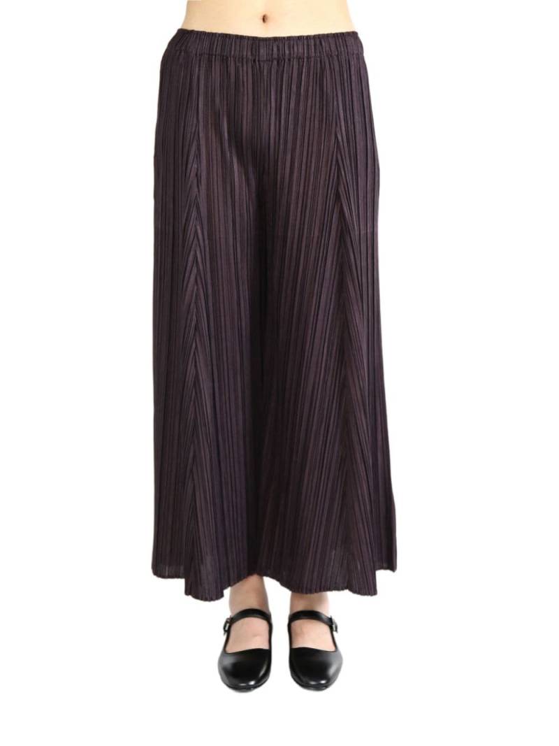 Pleats Please Issey Miyake Mellow Pleats trousers - Brown von Pleats Please Issey Miyake