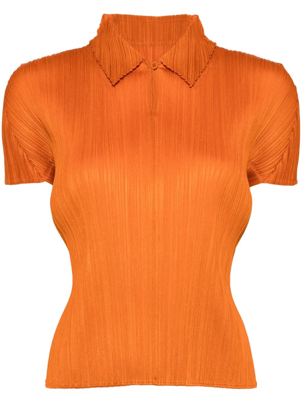 Pleats Please Issey Miyake Monthly Colors April top - Orange von Pleats Please Issey Miyake