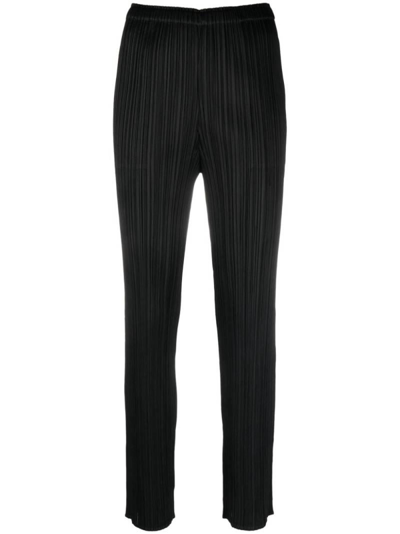 Pleats Please Issey Miyake Monthly Colors January trousers - Black von Pleats Please Issey Miyake