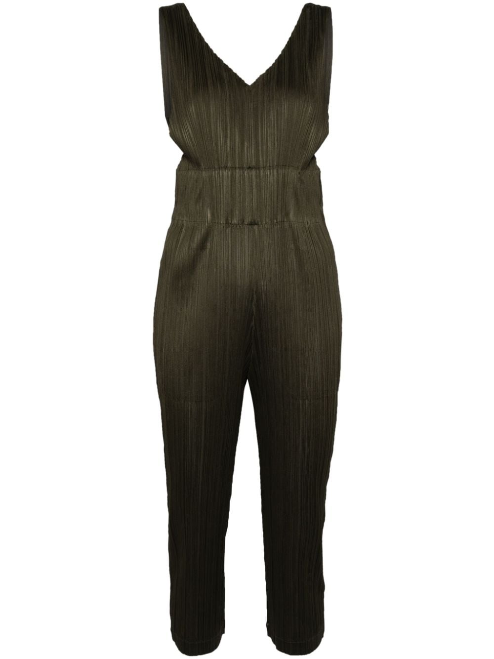 Pleats Please Issey Miyake Monthly Colors pleated jumpsuit - Green von Pleats Please Issey Miyake