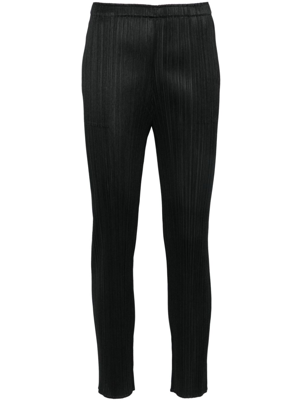 Pleats Please Issey Miyake Monthly Colors: October trousers - Black von Pleats Please Issey Miyake