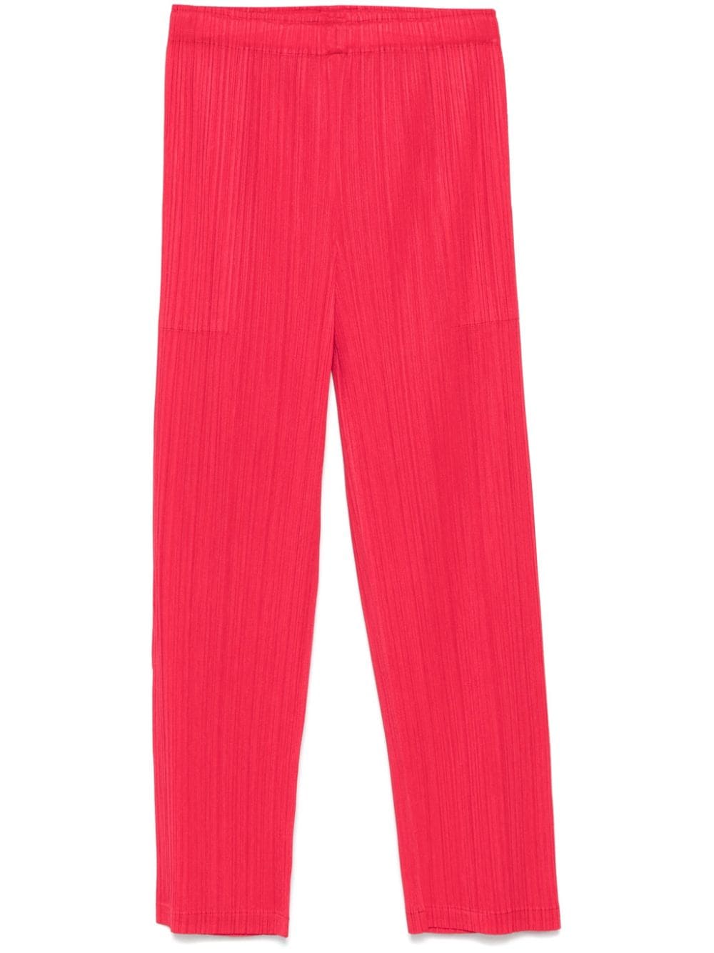 Pleats Please Issey Miyake Monthly Colors: September trousers - Red von Pleats Please Issey Miyake