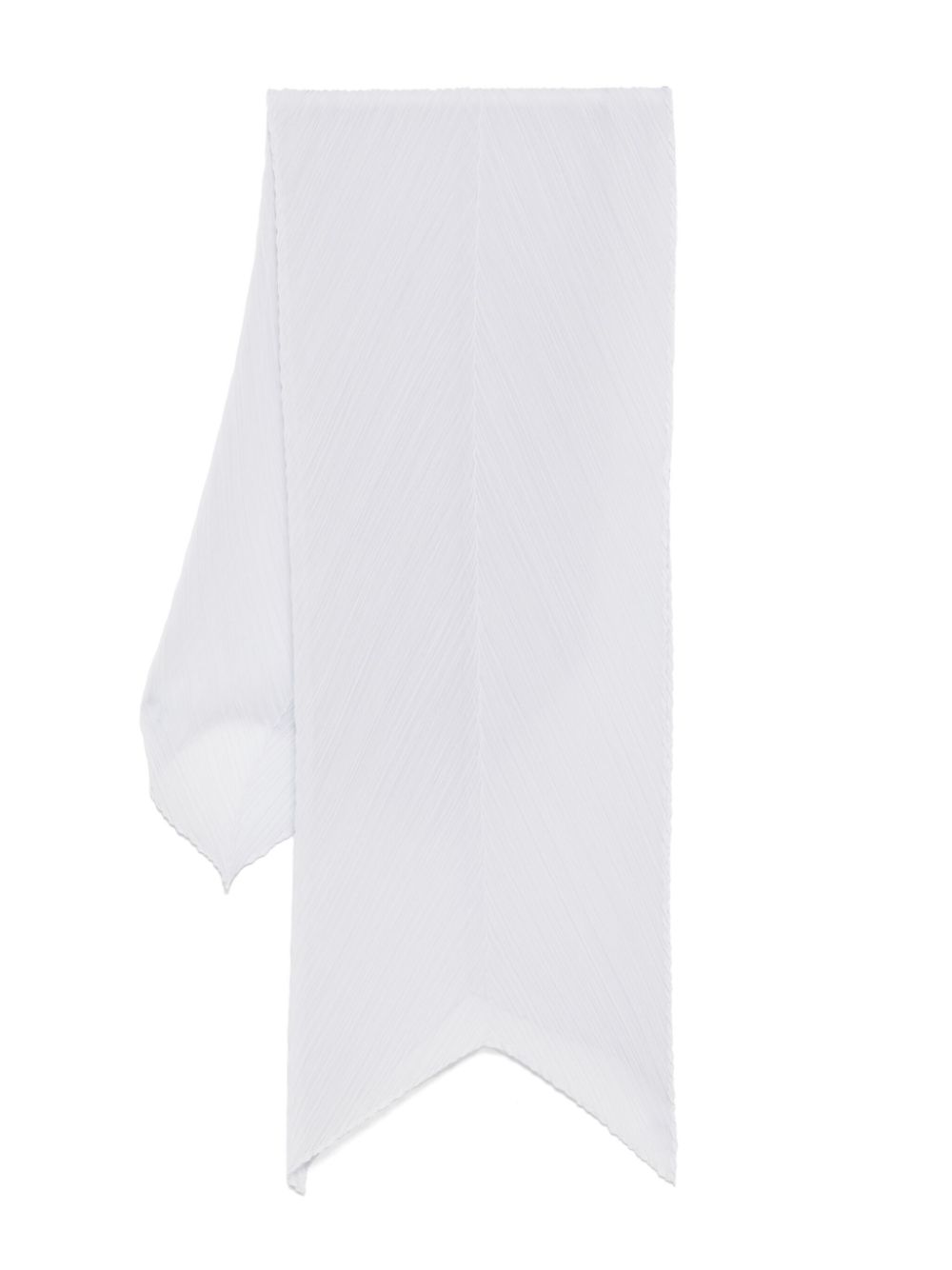 Pleats Please Issey Miyake Monthly July scarf - White von Pleats Please Issey Miyake